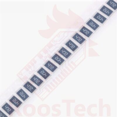 Resistencia Smd Tipo Chip W Kohm K X Pcs