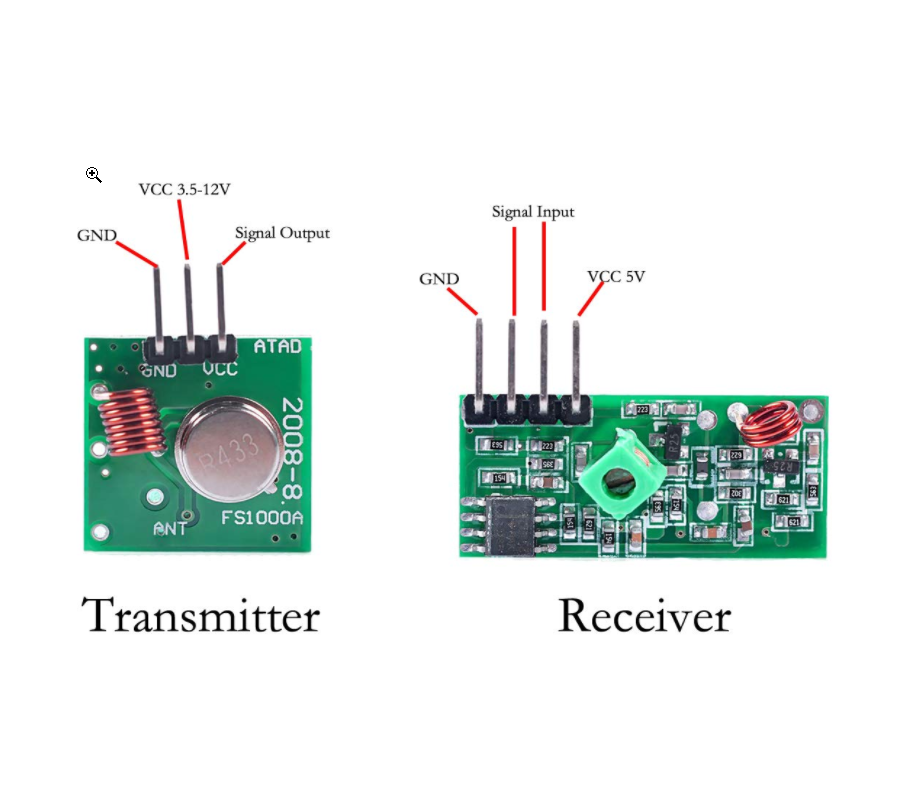 Receptor 45-850 Mhz con sintonizador TV análogica y arduino