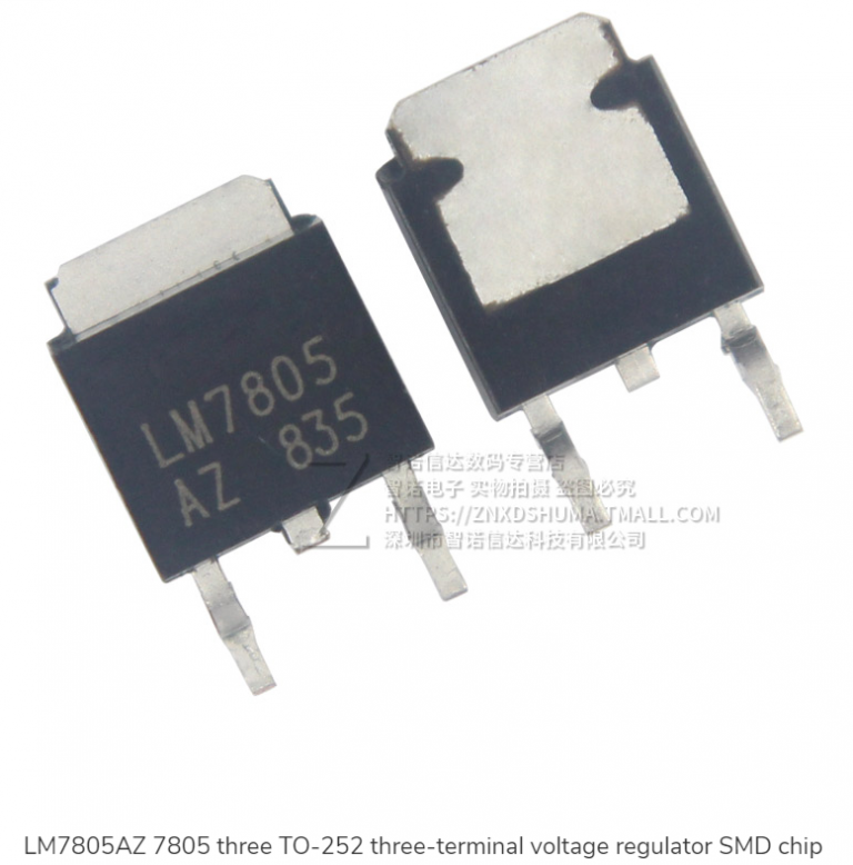 LM7805 L7805 TO-252 SMD - ROOSTECH ELECTRONICA