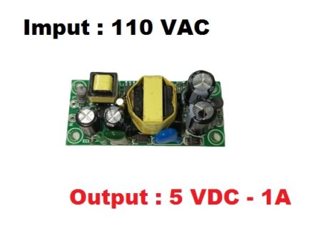 Fuente 110VAC  a DC 5V  1A