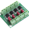 PC817 4 Canales Módulo Optoacoplador