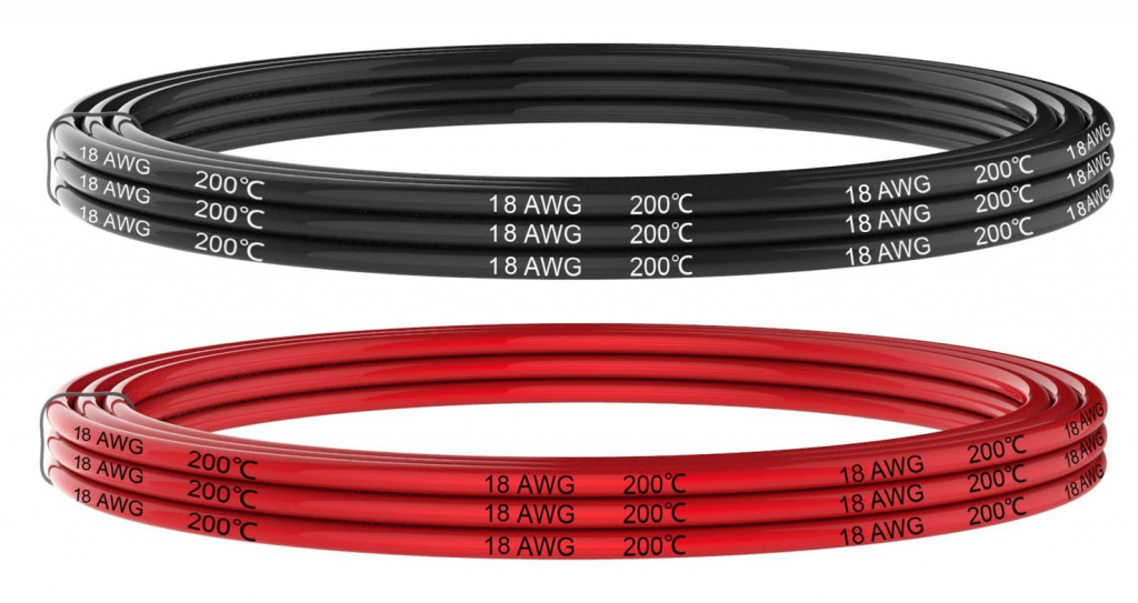 Cable Vehicular Awg Calibre Rojo X Metro