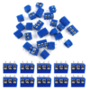 Bornera 3P Azul 5.0mm