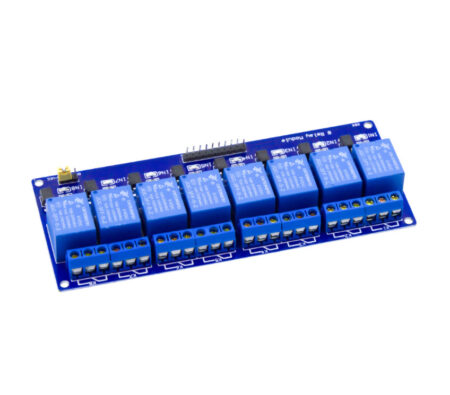 Tarjeta 8 Relevos Opto acoplada 5V - Activación en Bajo - Image 3