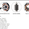 Motor Paso A Paso Nema 17, 17HS4401, 1.7A - Image 4