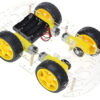 Kit Chasis Carro Robótico 4WD