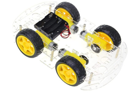 Kit Chasis Carro Robótico 4WD