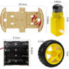 Kit Chasis Carro Robótico 4WD - Image 4