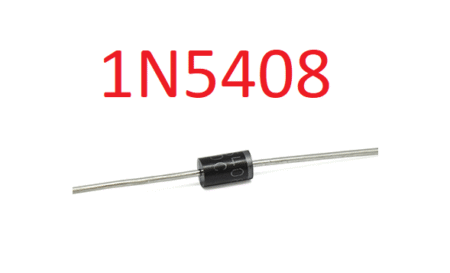 Diodo Rectificador 3A 1000V 1N5408