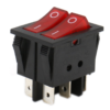 Interruptor Basculante doble 6 pines 2 posiciones - 20A