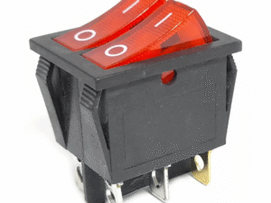 Interruptor Basculante doble 6 pines 2 posiciones - 20A