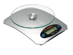 Gramera Bascula Digital 5 Kg Vidrio Truper 15160