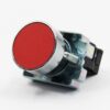 Pulsador Nc 22Mm Rojo Metalico Ebchq