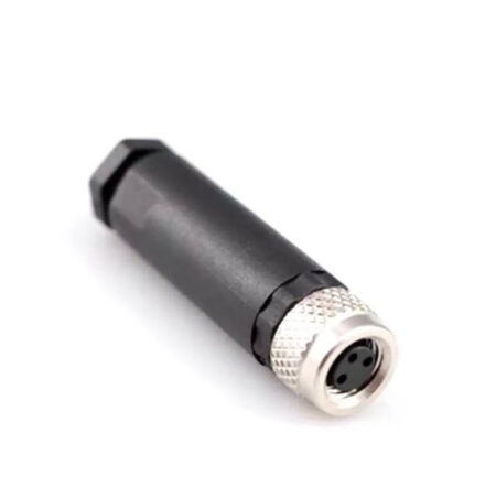 Conector Aéreo Impermeable M8 Hembra 4 Pines Roscado