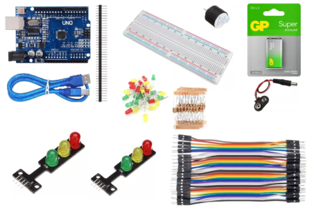 Kit #2 De Arduino y Semáforo + Compatible Arduino Uno