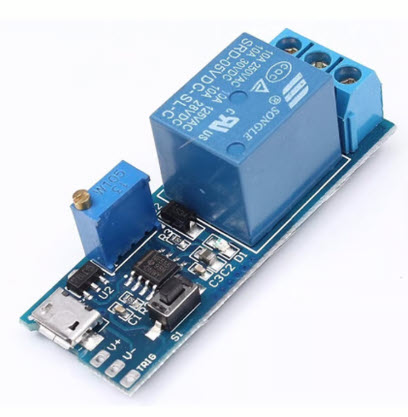 Temporizador NE555 5V-30V Con Tiempo Regresivo Ajustable HW - 355