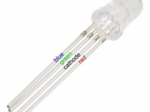 Diodo Led Cátodo Común Multi Color RGB  4Pin