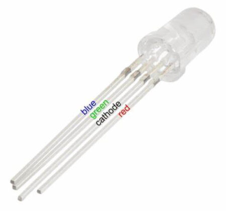 Diodo Led Cátodo Común Multi Color RGB  4Pin