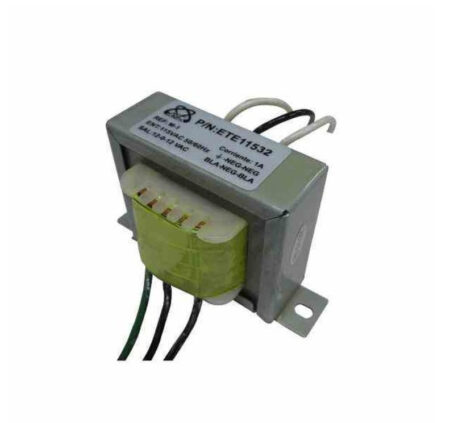 Transformador T1 1A  12V 0  12V