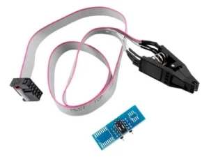 Pinza Clip SOIC8 para Programación In-Circuit – Compatible con CH341A / EEPROM / BIOS