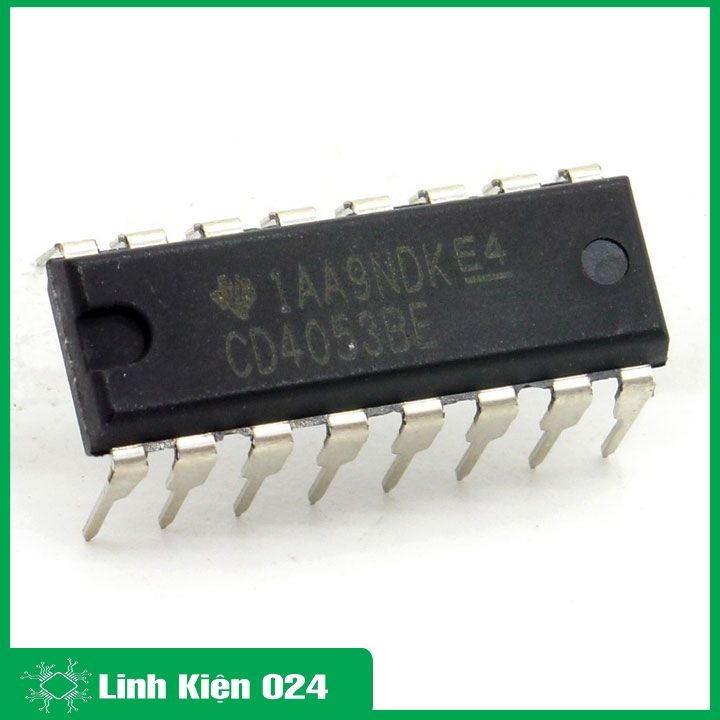 CD4053 Triple Multiplexor/Demultiplexor Analógico