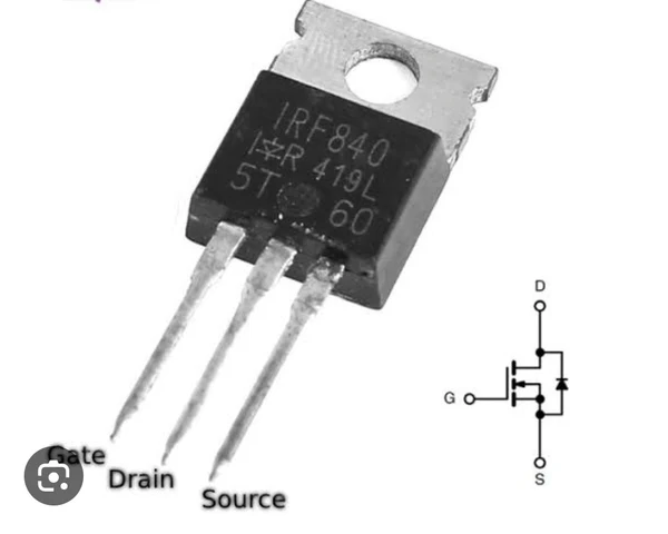 IRF840 – MOSFET de Potencia Canal N