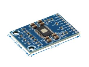 TPA3116D Módulo Amplificador Clase D 2×50 W (12-24 V) – Estéreo Dual Canal