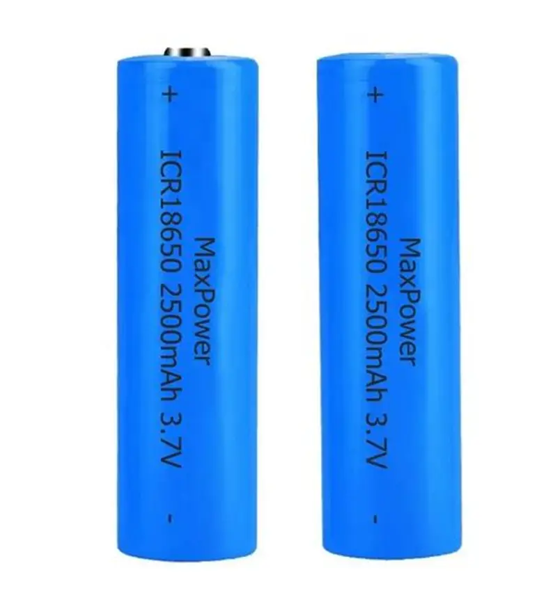 Batería de Litio 3.7V 18650 2500mAh