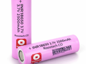 Batería de Litio 18650 INR 3.7V 2500mAh – Recargable Alta Capacidad