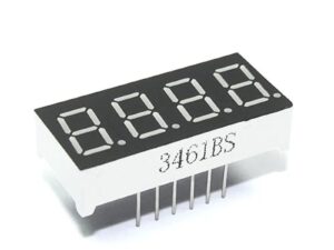 Display 7 Segmentos 4 Dígitos - Ánodo Común