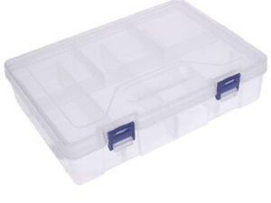 Caja Plástica Organizadora para Arduino 22.5x15.5x5.6cm