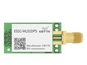 Módulo Transceptor RF 2.4GHz E01C-ML01DP5 – Largo Alcance 100mW (Compatible NRF24L01)