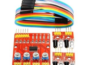 Sensor Infrarrojo seguidor de linea 4 canales