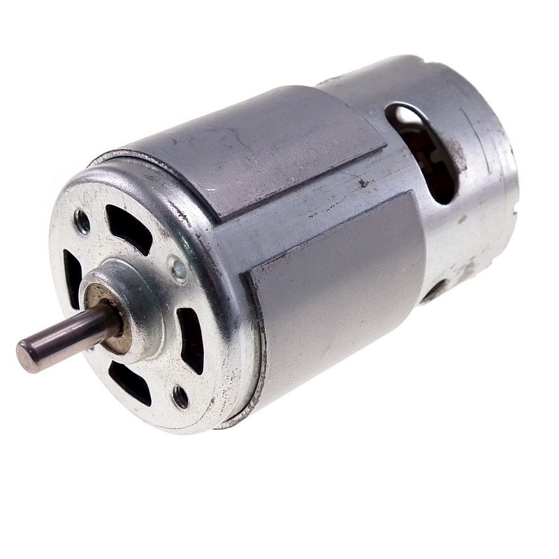Motor DC 12V 5000RPM con Eje Estriado