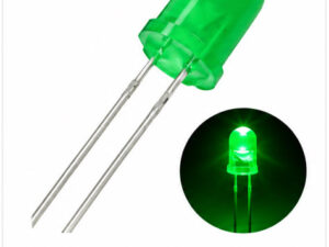 Diodo Led Difuso 10mm Verde