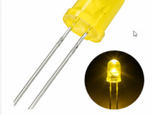 Diodo Led Difuso 10mm Amarillo